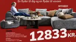Daells Bolighus LÆKKER FLYDERSOFA tilbud