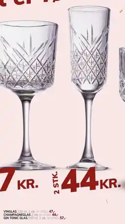 Daells Bolighus CHAMPAGNEGLAS tilbud