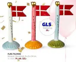Daells Bolighus FLAG TILLYKKE tilbud
