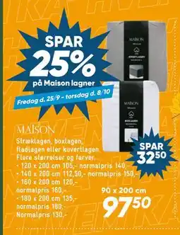 Bilka SPAR 25% på Maison lagner tilbud