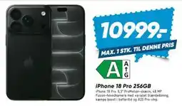 Bilka iPhone 18 Pro 256GB tilbud