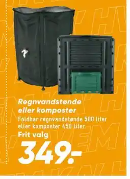 Bilka Regnvandstønde eller komposter tilbud