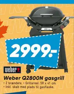 Bilka Weber Q2800N gasgrill tilbud