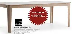 SKOVBY SPISEBORD SM 31