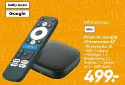 Bilka Prosonic Google Chromecast 4K tilbud