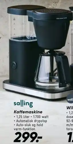 Bilka salling Kaffemaskine tilbud