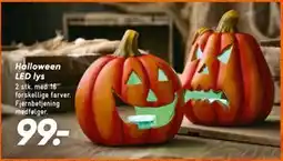 Bilka Halloween LED lys tilbud