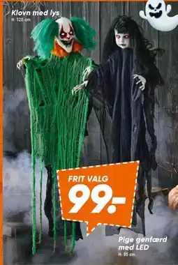 Bilka Klovn med lys tilbud