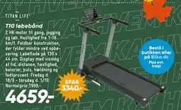 Bilka TITAN LIFE T10 løbebånd tilbud