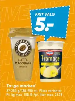 Bilka To-go marked tilbud