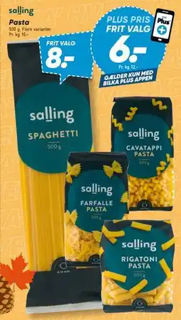 Bilka Pasta tilbud