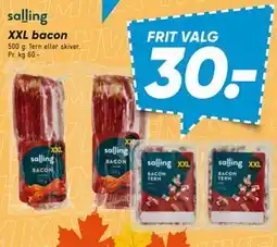 Bilka XXL bacon tilbud