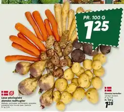 Bilka Løse økologiske danske rodfrugter tilbud
