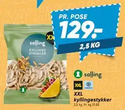 Bilka XXL kyllingestykker tilbud