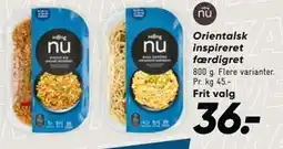 Bilka Orientalsk inspireret færdigret tilbud