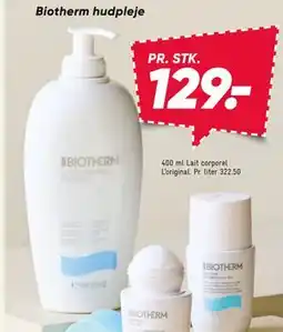 Bilka Biotherm hudpleje tilbud