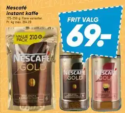 Bilka Nescafé instant kaffe tilbud