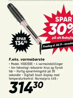 Bilka varmebørste tilbud