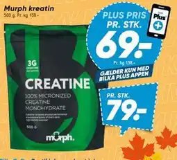 Bilka Murph kreatin tilbud