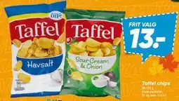 Bilka Taffel chips tilbud