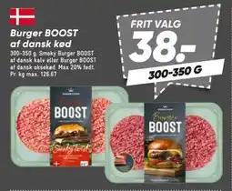 Bilka Burger BOOST af dansk kød tilbud