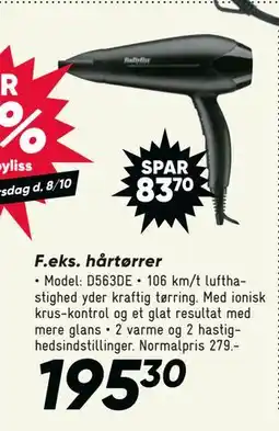 Bilka hårtørrer tilbud