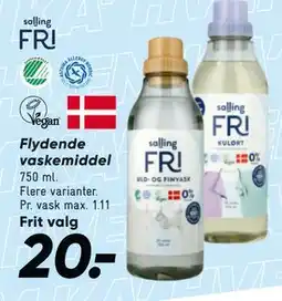Bilka Flydende vaskemiddel tilbud