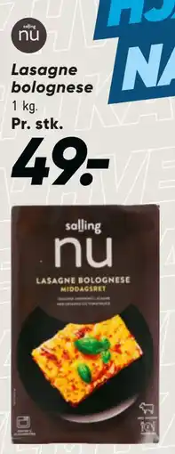 Bilka Lasagne bolognese tilbud