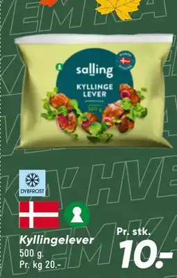 Bilka Kyllingelever tilbud