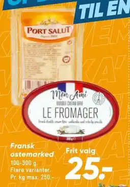 Bilka Fransk ostemarked tilbud