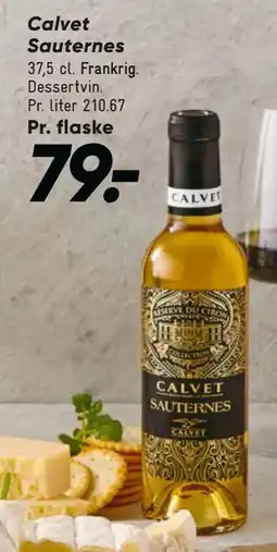 Bilka Calvet Sauternes tilbud