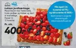 Bilka Luksus jordbærkage tilbud