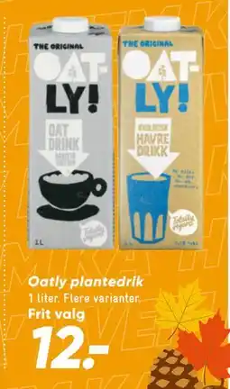 Bilka Oatly plantedrik tilbud