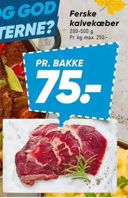 Bilka Ferske kalvekæber tilbud
