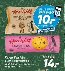 Bilka Karen Volf kiks eller kagemarked tilbud