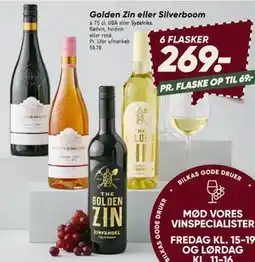 Bilka Golden Zin eller Silverboom tilbud