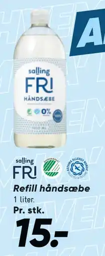 Bilka Refill håndsæbe tilbud