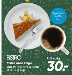 Bilka Kaffe med kage tilbud