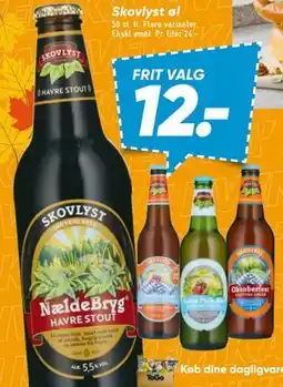 Bilka Skovlyst øl tilbud