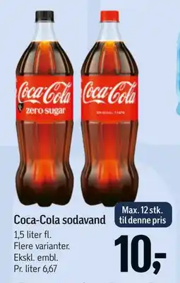 Føtex Coca-Cola sodavand tilbud