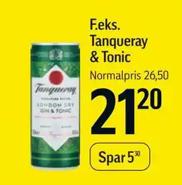 Føtex Tanqueray & Tonic tilbud