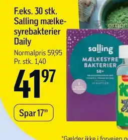 Føtex Salling mælkesyrebakterier Daily tilbud