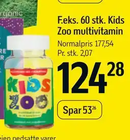 Føtex Kids Zoo multivitamin tilbud