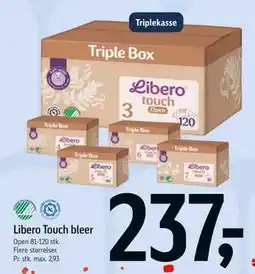 Føtex Libero Touch bleer tilbud