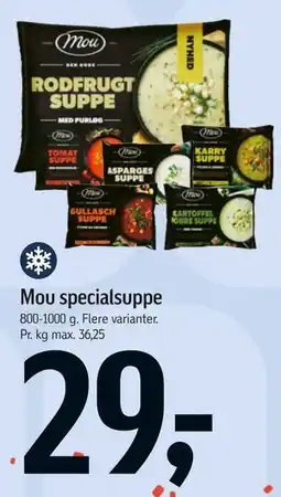 Føtex Mou specialsuppe tilbud