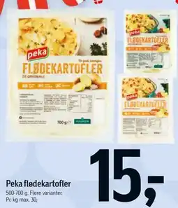 Føtex Peka flødekartofler tilbud