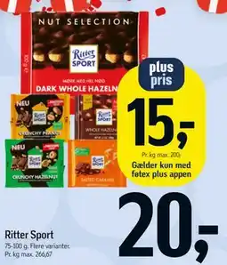 Føtex Ritter Sport tilbud