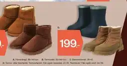 Føtex Termo- eller texstøvler tilbud