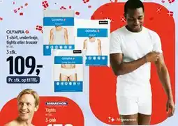 Føtex OLYMPIA T-shirt, undertrøje, tights eller trusser tilbud