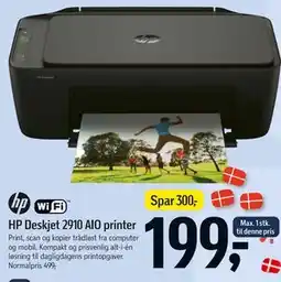 Føtex HP Deskjet 2910 AIO printer tilbud